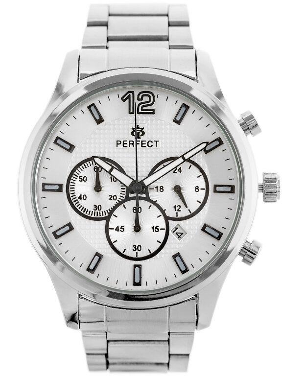 Pánske hodinky PERFECT CH01M - CHRONOGRAF (zp355e) + BOX