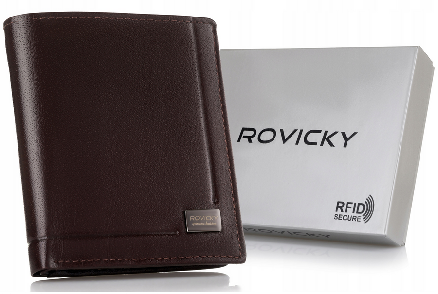 E-shop Klasická pánska peňaženka z prírodnej kože - Rovicky