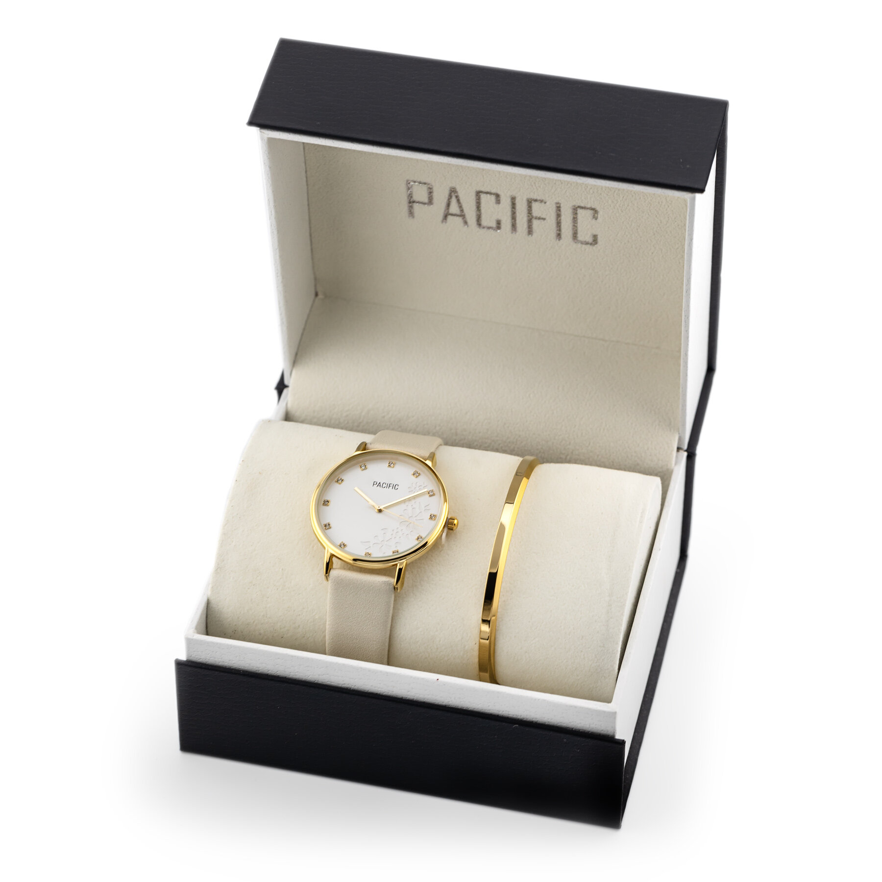E-shop Dámske hodinky PACIFIC X6183 - komplet prezentowy (zy731a)