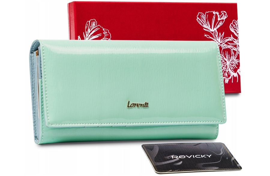 E-shop Veľká dámska peňaženka vyrobená z prírodnej kože— Lorenti