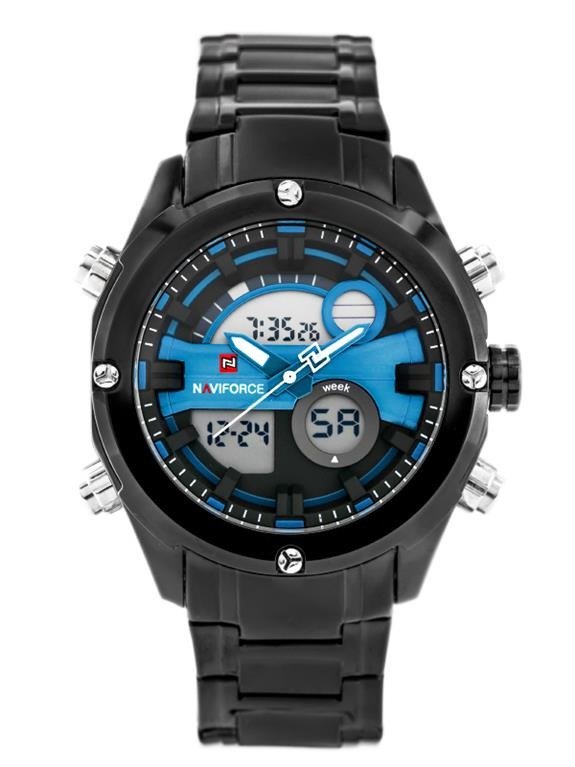 E-shop Pánske hodinky NAVIFORCE GLOCK (zn039b) - black/blue