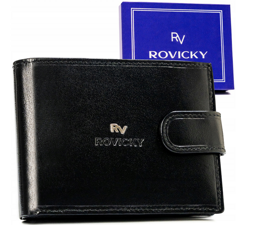E-shop Klasická pánska peňaženka z prírodnej kože - Rovicky,skl.