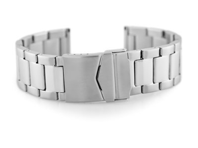 601S bracelet - HQ steel - silver - 22mm