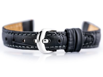 BISSET BS-208 leather watch strap - 12mm