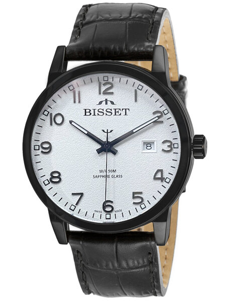 BISSET BSCE62 MEN'S WATCH - SAPPHIRE GLASS + BOX