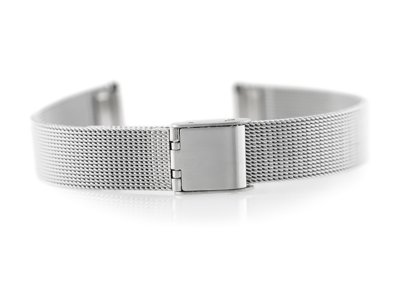 Bracelet 301S - HQ mesh - silver - 14mm