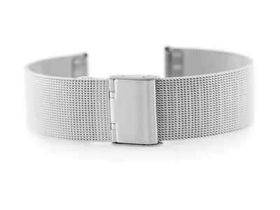 Bracelet 301S - HQ mesh - silver - 18mm