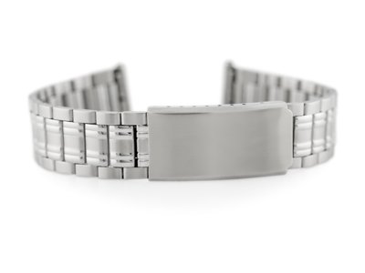 Bracelet 675S - HQ steel - silver - 18/20mm