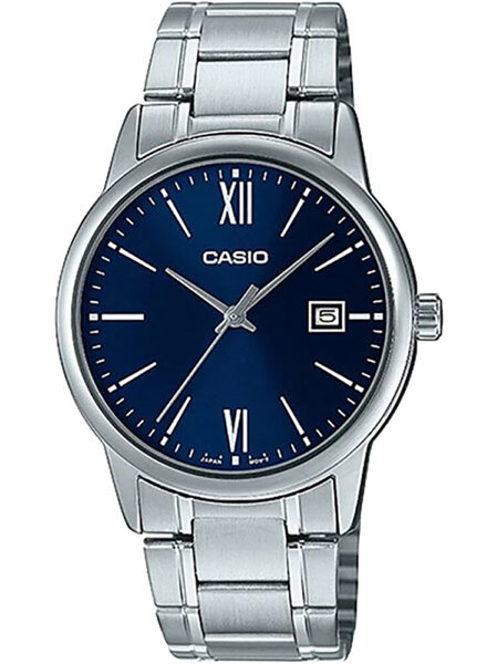 CASIO MEN'S WATCH MTP-V002D-2B3 + BOX (zd223b)