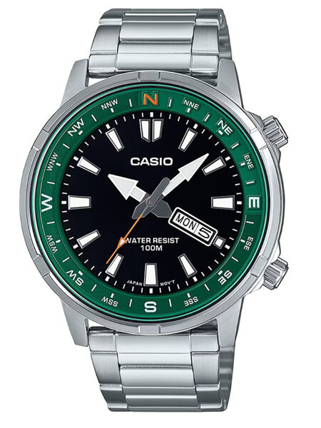 CASIO MTD-130D-1A3 MEN'S WATCH + BOX