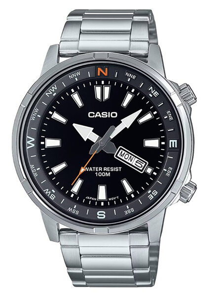 CASIO MTD-130D-1A4 MEN'S WATCH + BOX