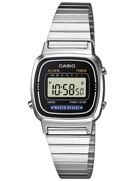 CASIO VINTAGE LA670WA-1D WOMEN'S WATCH (zd597c) + BOX