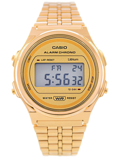 CASIO Vintage Iconic A171WEG-9ADF WOMEN'S WATCH + BOX