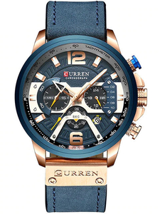 CURREN MEN'S WATCH 8329 (zc027e) - CHRONOGRAPH + BOX