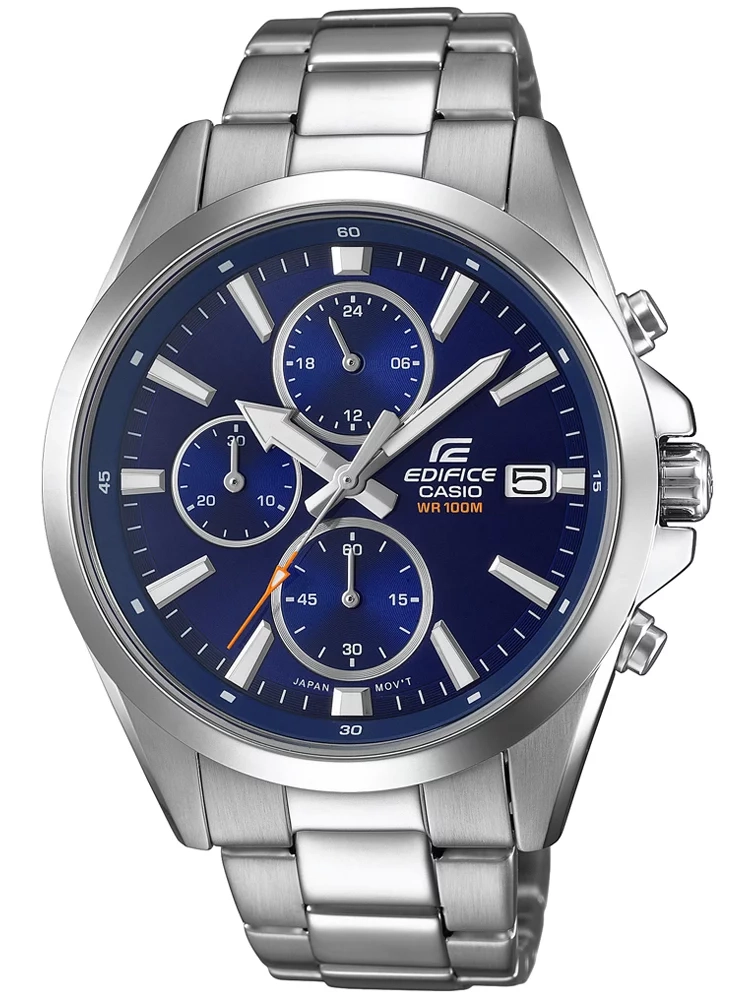 Casio Edifice 45mm Men's Watch EFV-560D-2AV + BOX