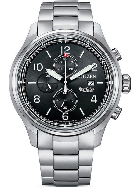 Citizen Super-Titanium Eco-Drive Men's Watch CA0810-88E + BOX