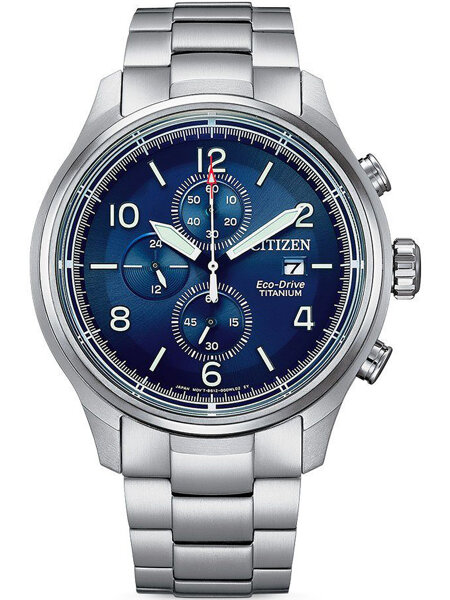 Citizen Super-Titanium Eco-Drive Men's Watch CA0810-88L + BOX