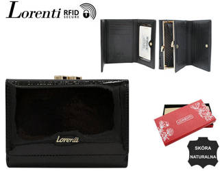 Compact women's wallet with a big-box purse - Lorenti