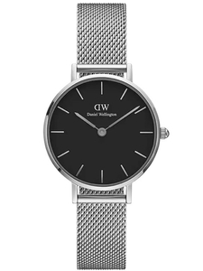 DANIEL WELLINGTON WOMEN'S WATCH DW00100218 - PETITE STERLING 28MM (zw501d)