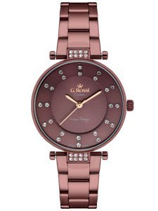 G. ROSSI WATCH - C5131B-2B3 (zg780d) violet + BOX