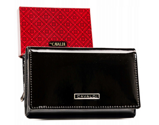 Leather and leatherette wallet 4U CAVALDI PN29-LAK