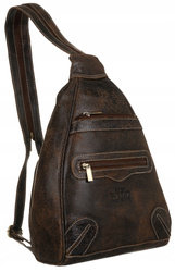 Leather bagpack ALWAYS WILD 4602