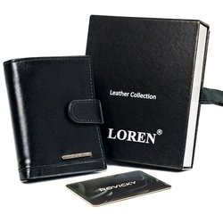 Leather credit card wallet LOREN CRM-70-05