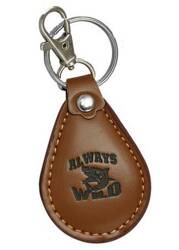 Leather key chain ALWAYS WILD KEY-1 FK 12 pcs. bundle