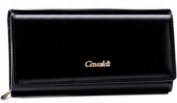 Leather & leatherette wallet RFID 4U CAVALDI PX20-20-BL