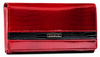Leather wallet 4U CAVALDI H27-2-RS9-BL