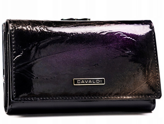 Leather wallet 4U CAVALDI PN23-YM-BL