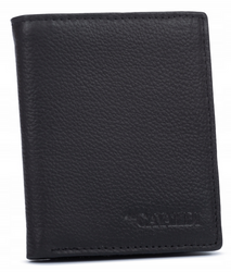 Leather wallet RFID 4U CAVALDI 0036-PDM-BP