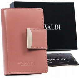 Leather wallet RFID 4U CAVALDI RD-04-GCL