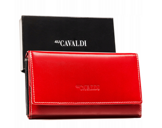 Leather wallet RFID 4U CAVALDI RD-08-GC