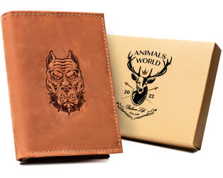 Leather wallet RFID ALWAYS WILD N4-CHM-DOG