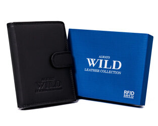 Leather wallet RFID ALWAYS WILD N4L-P-CCD-2-2702 BLA