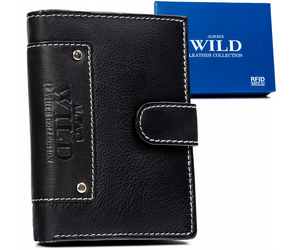 Leather wallet RFID ALWAYS WILD N4L-P-CCD-8127
