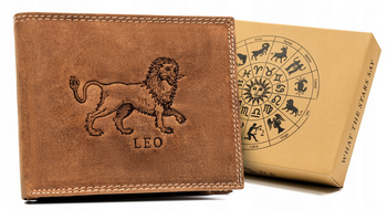 Leather wallet RFID ALWAYS WILD N992-CHM-LEO