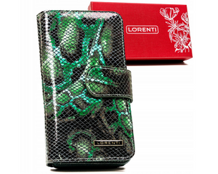 Leather wallet RFID LORENTI 76116-MSN