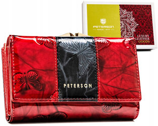 Leather wallet RFID PETERSON PTN 42108-BF