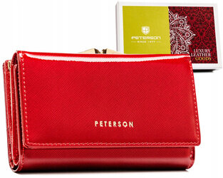 Leather wallet RFID PETERSON PTN 42108-SAF