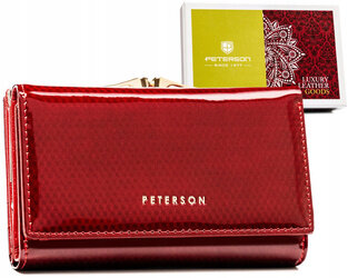 Leather wallet RFID PETERSON PTN 42108-SBR