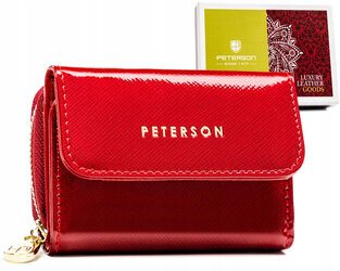 Leather wallet RFID PETERSON PTN 423229-SAF