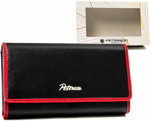 Leather wallet RFID PETERSON PTN KA-24