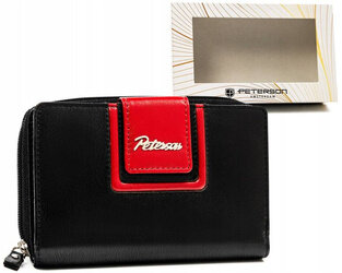 Leather wallet RFID PETERSON PTN KA-28