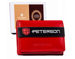 Leather wallet RFID PETERSOn PTN RD-200-GCL