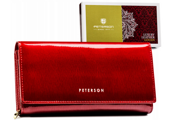Leather wallet RFID PETESON PTN 42100-SH