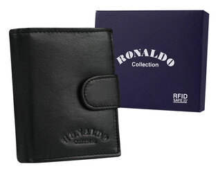 Leather wallet RFID RONALDO 0720L-P-D-RFID
