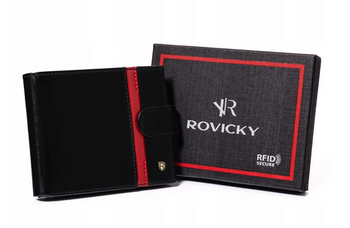 Leather wallet RFID ROVICKY N01L-RVTP