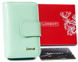 Leather women wallet 76115-SH-RFID-1470 Mint
